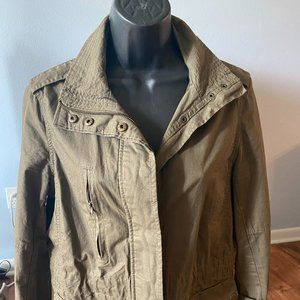 Ladies Lightweight Jacket Army Green